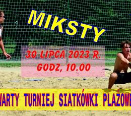 II Otwarty Turniej Siatkówki Plażowej...